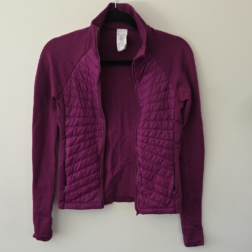 Athleta Women's Plum Puffer Jacket